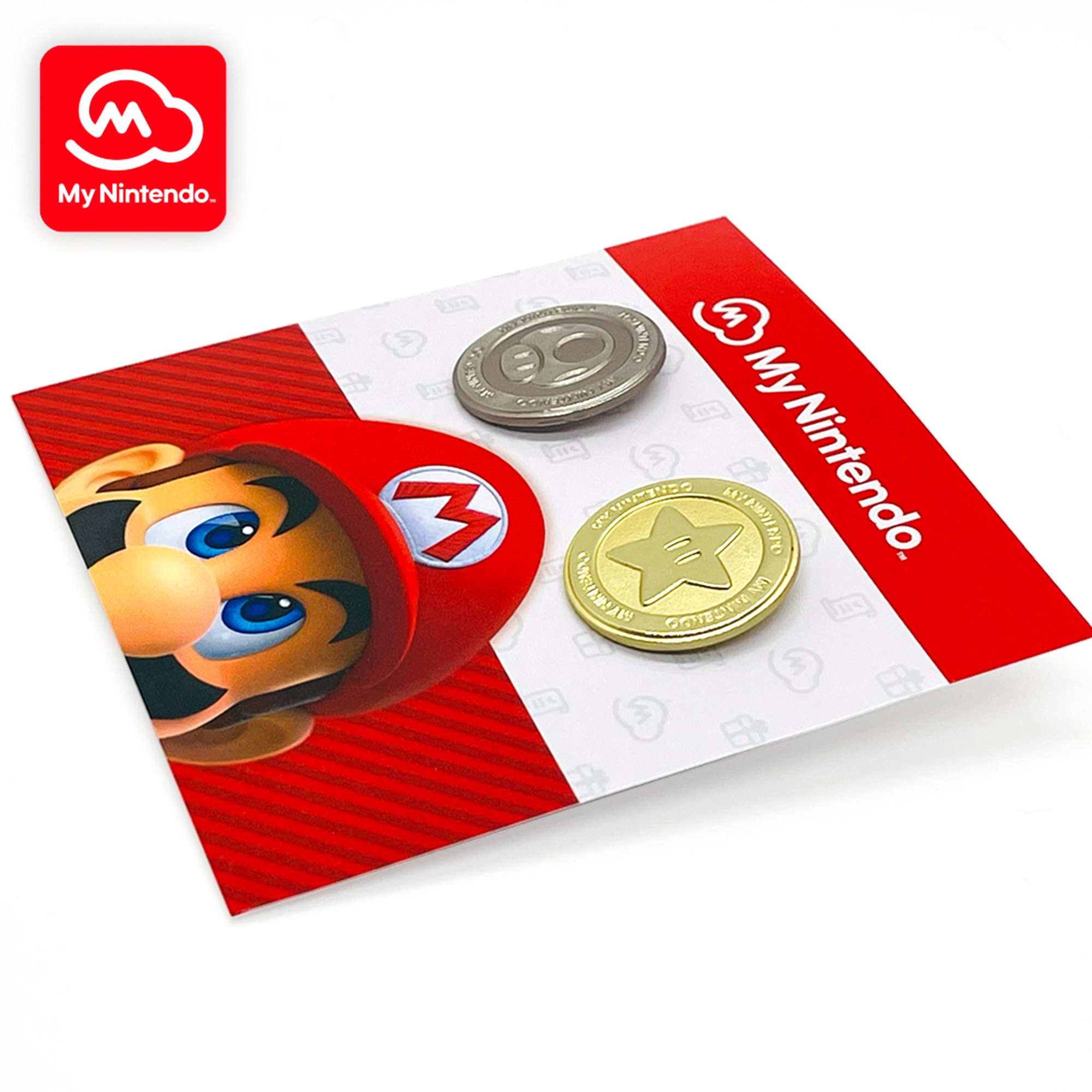 My Nintendo Platinum Point & Gold Point Coins Pin Set